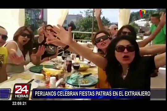 Fiestas Patrias: así celebraron los peruanos en el extranjero