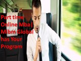 Part time Online Mba Mibm Global has Your Program India