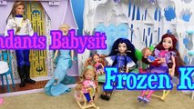 Et par par descendance poupée se fige gelé Jeanne enfants partie Elsa disney evie babysits 2 disneycart