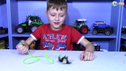 Видео для детей Слизь из морды Распаковка китайских Игрушек