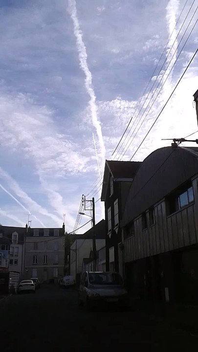 Chemtrails Angers - 17 mai 2017 - 8h15