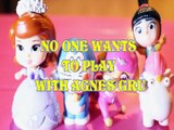 NO ONE WANTS TO PLAY WITH AGNES GRU PRINCESS SOFIA DORAEMON SKYE DISNEY JUNIOR DESPPICABLE ME  Toys BABY Videos, PAW PAT