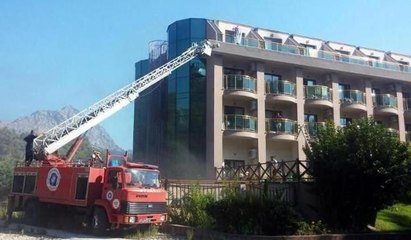 5 yıldızlı otelde yangın