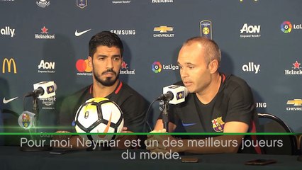 Barcelone - Iniesta préfère Neymar à "200 ou 300 millions"