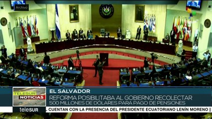 Sánchez Cerén condena fallo que frena reforma al Fondo de Pensiones