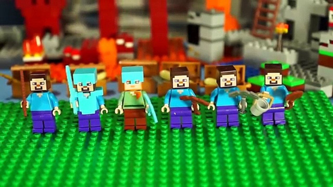 Лего Шахтерское ремесло обзор все наборы на русском языке лего майнкрафт warlord