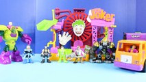 Imaginext Batman & Robin Go After The Joker Riddler Bane Replicate Transforming Batbot Rob