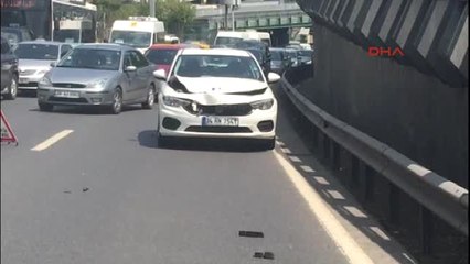 D-100 Zincirlikuyu Mevkii'nde Kaza