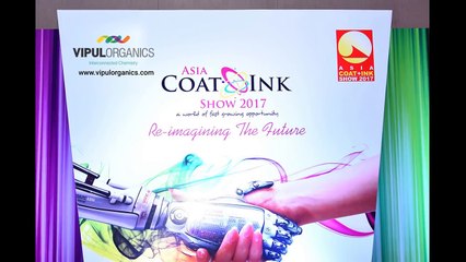Vipul Organics Pvt. Ltd. at Asia Coat Ink Show 2017