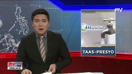 Singil sa tubig ng Maynilad, tataas