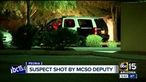 MCSO deputy involved in shooting in Peoria, suspect shot