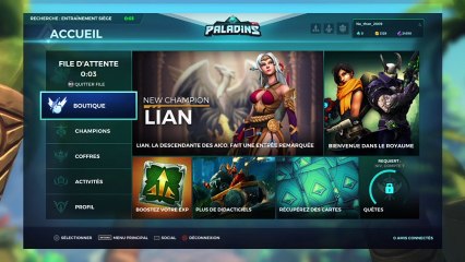 Diffusion PS4 en direct sur paladins (20)