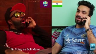 Indian Cricket Fan VS West Indian Cricket Fan Mauka Mauka