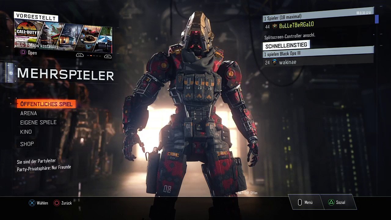 BO3 Multiplayer /German