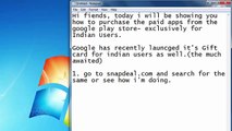 Aplicaciones Compro tarjeta de regalo cómo en en pagado jugar almacenar para Google india 2017