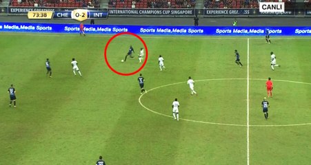 Inter'li Futbolcu Kondogbia, 45 Metreden Kendi Kalesine Gol Attı