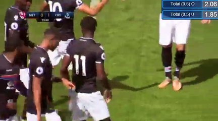 Wilfried Zaha Goal