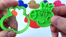 Les couleurs léléphant la famille doigt amusement amusement bonjour Salut minou Apprendre moules infirmière porc jouer Doh animal peppa