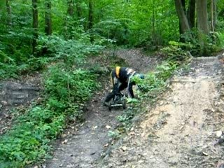 ma première descente en mountain board