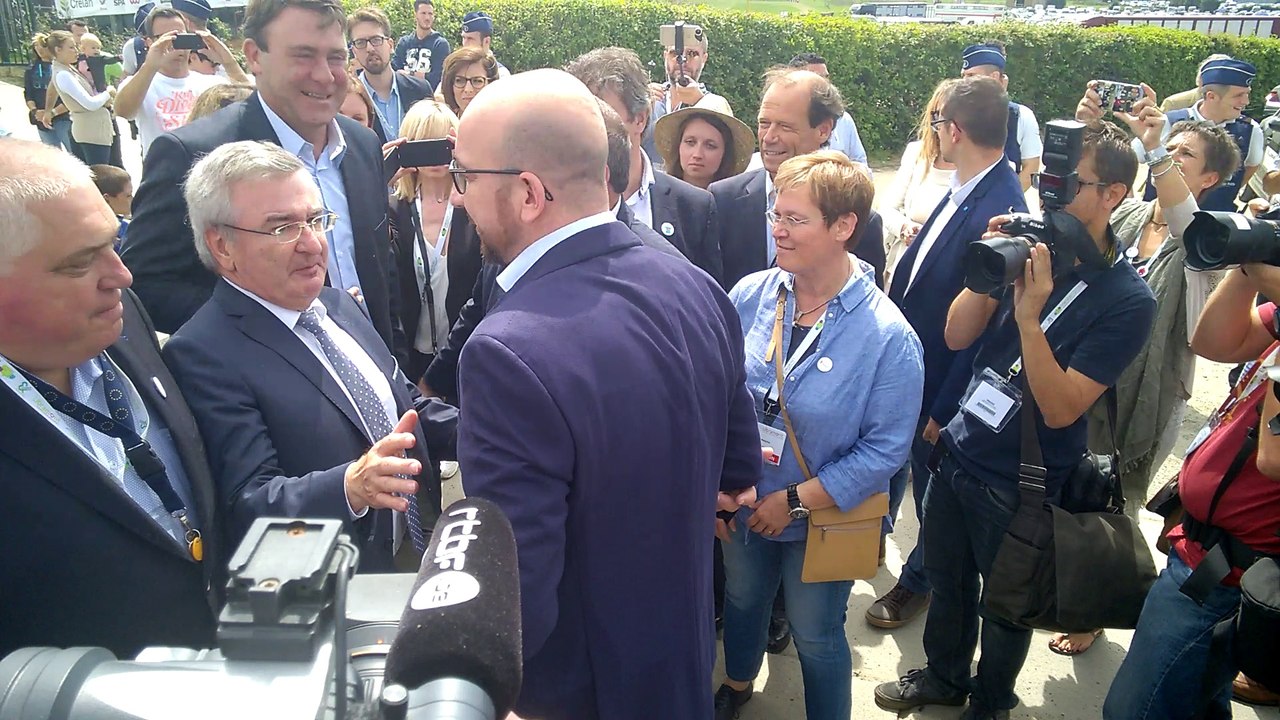 Visite de Charles Michel à la Foire de Libramont