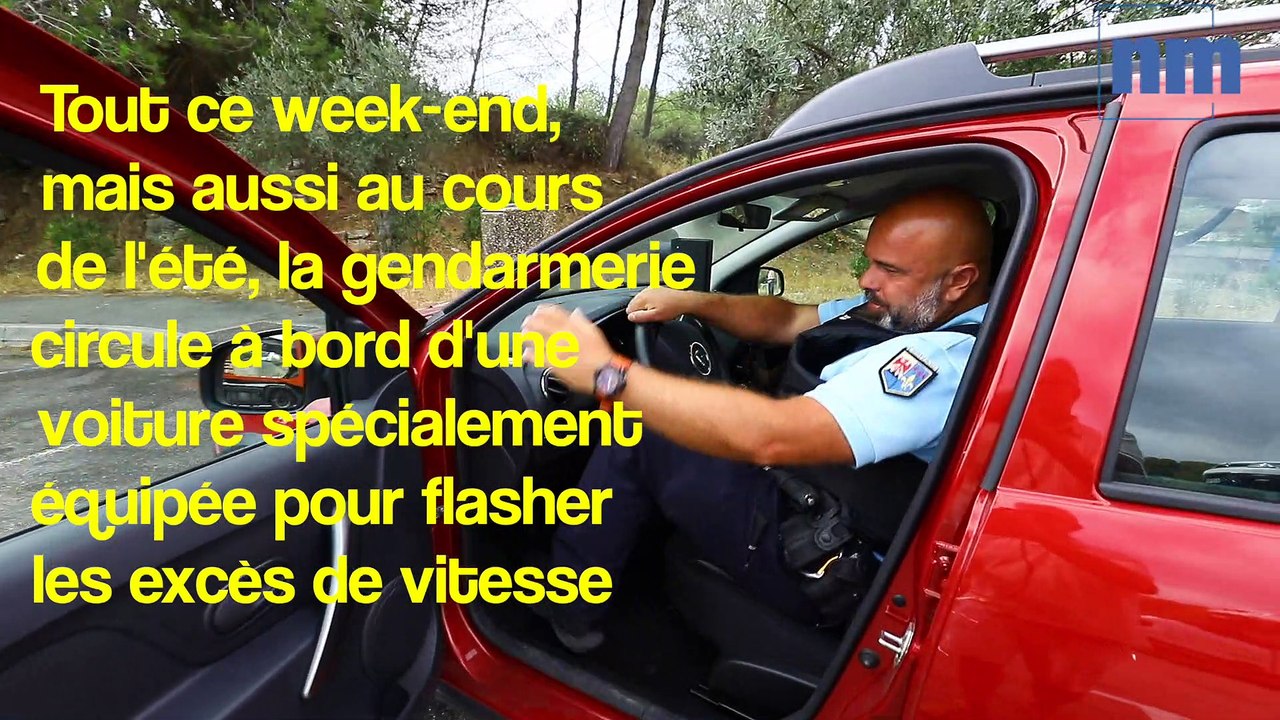 Le radar embarqué de la gendarmerie traque les excès de vitesse