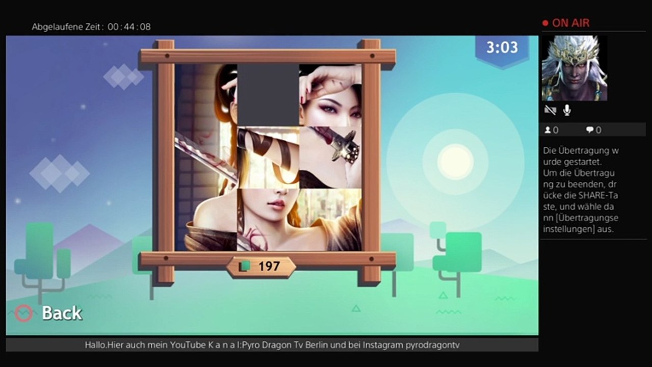 GER/PS4 Pyro DragonTv Slide N‘Go mit Relaxing Romantik Music. (191)