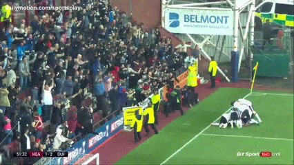 Declan McManus Goal HD - Hearts 1 - 2 Dunfermline - 29.07.2017 (Full Replay)