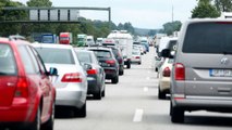 Staus auf den Autobahnen