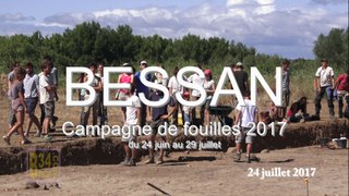 Bessan - La Monédière Dernière semaine de fouilles