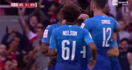 Theo Walcott Goal HD - Arsenal 1-1 Benfica 29.07.2017 HD