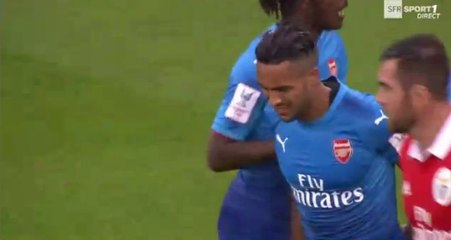 Theo Walcott Goal HD - Arsenal 1-1 Benfica - 29.07.2017 HD