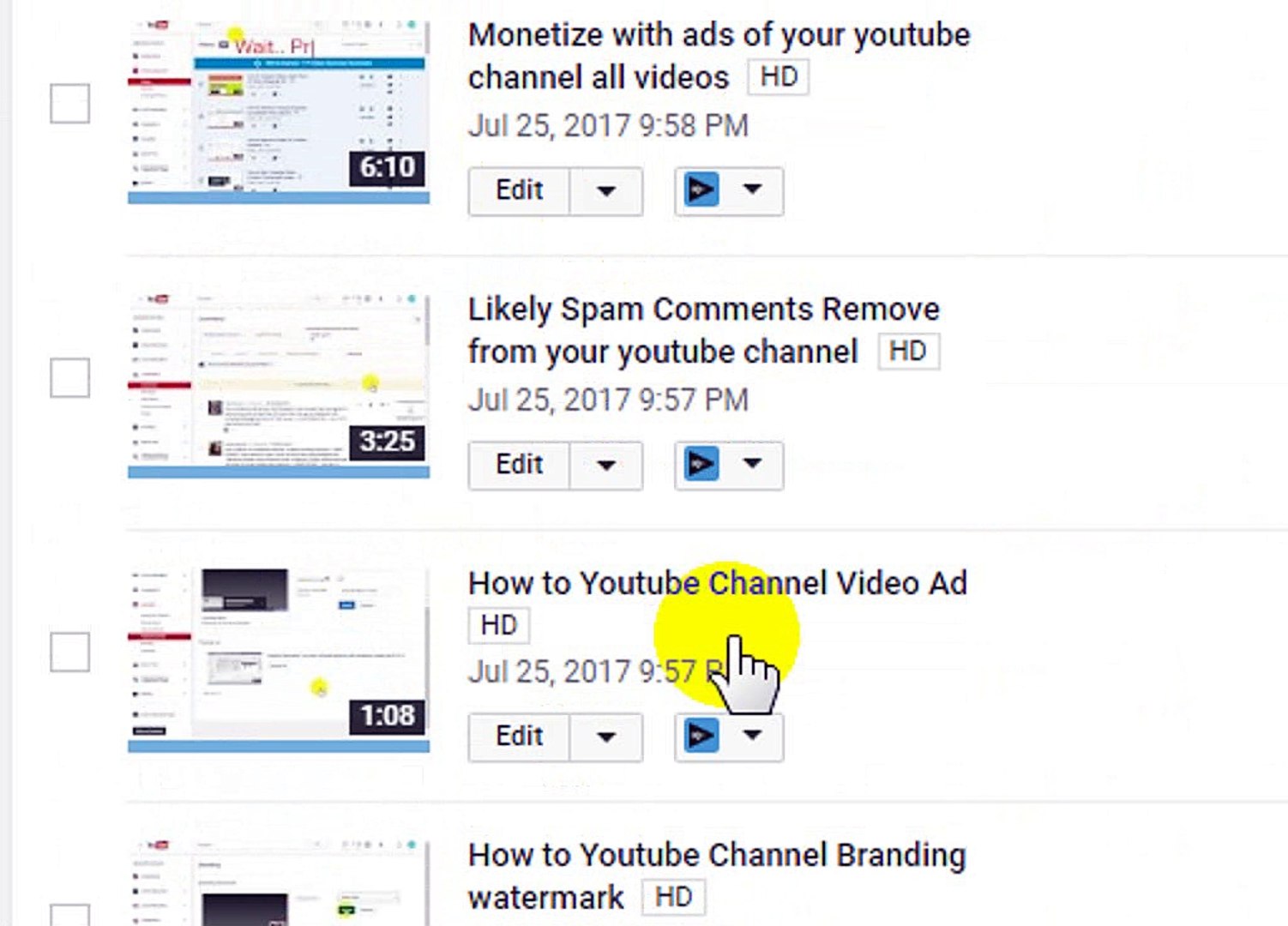 ⁣How to Download MP4 Video from your Youtube Channel