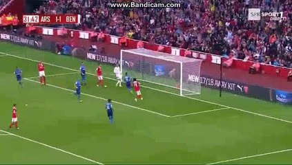 2-1 Theo Walcott Goal HD - Arsenal 2-1 Benfica 29.07.2017 HD