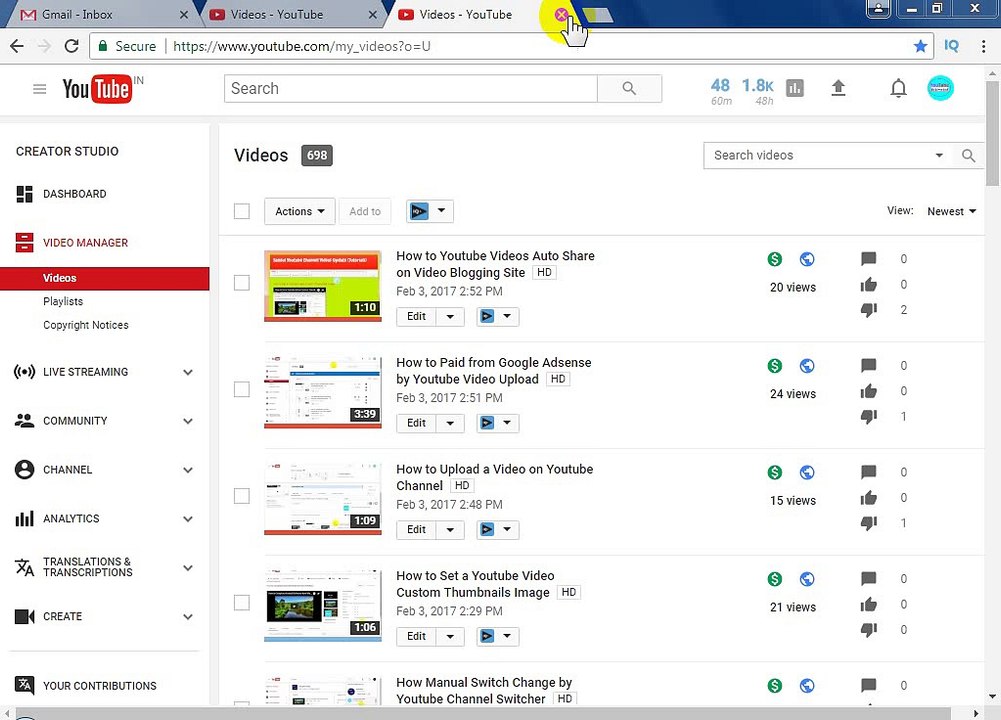 How to Remove Youtube History -Delete Youtube Watch Search Comments History