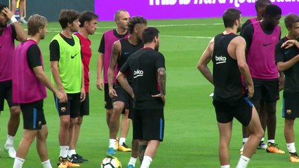 Football: les joueurs du Barça veulent que Neymar reste