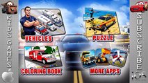 Aplicación coche construcción fuego para Niños Policía remolcar camión vehículos Niños