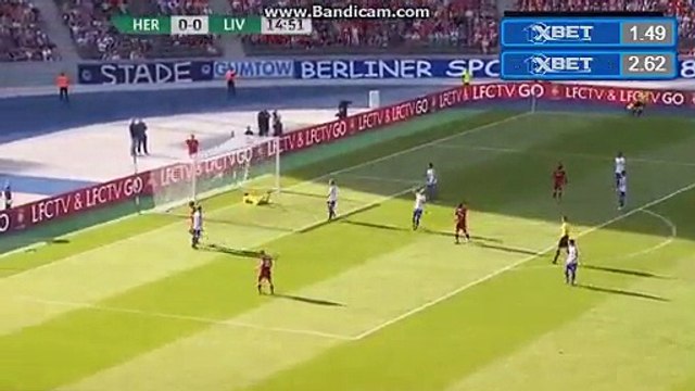 Dominic Solanke Goal HD - Hertha Berlin 0-1 Liverpool - 29.07.2017 HD