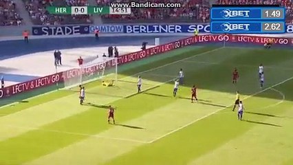 Dominic Solanke Goal HD - Hertha Berlin 0-1 Liverpool - 29.07.2017 HD