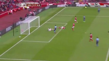 Lopez (Own goal) HD - Arsenal 3-2	Benfica 29.07.2017