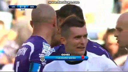 RED CARD Baran.G (0-0) Legia Warszawa Vs Sandecja