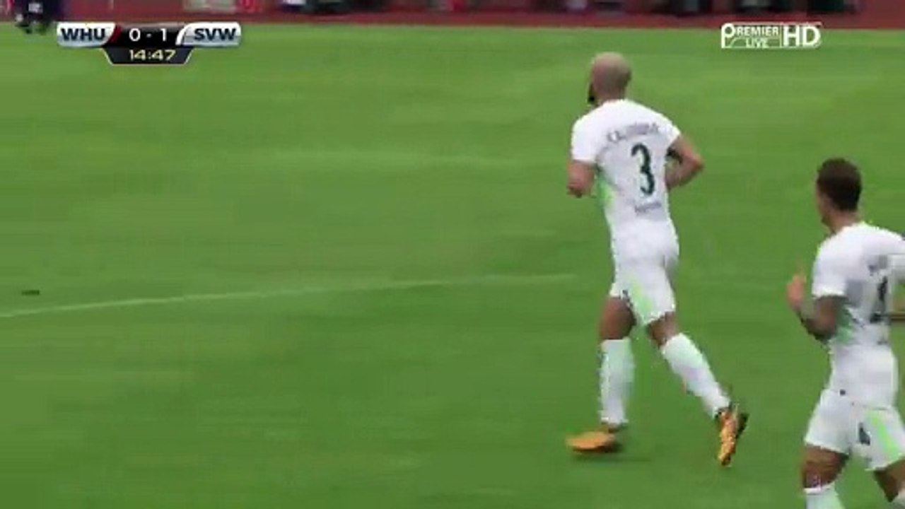 1 - 0 Luca Caldirola Assist: Florian Kainz Werder Bremen - West Ham United