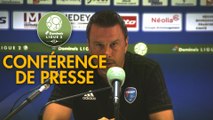 Conférence de presse FC Sochaux-Montbéliard - FBBP 01 (2-0) : Peter ZEIDLER (FCSM) - Hervé DELLA MAGGIORE (BBP) - 2017/2018