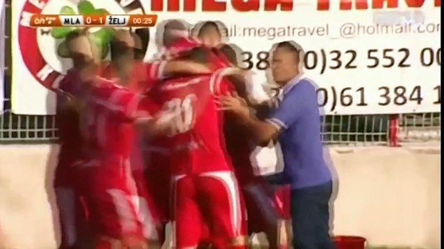 FK Mladost DK - FK Željezničar 2:1 [Golovi] (29.7.2017)