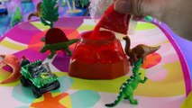 Gigante huevo sorpresa apertura jurásico Mundo dinosaurio juguetes Niños vídeo