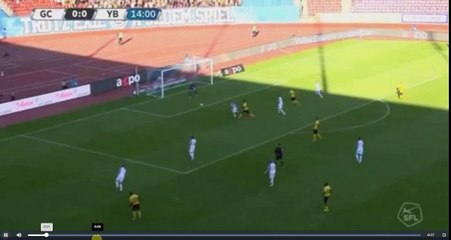 Christian Fassnacht Goal - Grasshoppers vs Young Boys  0-1 29.07.2017 (HD)