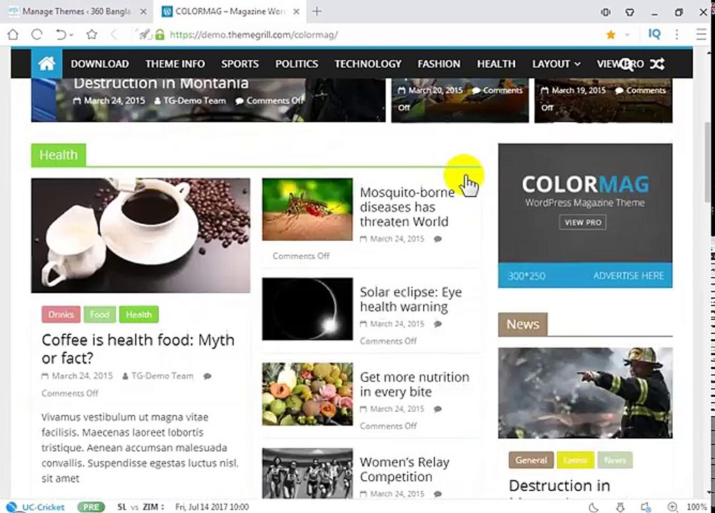 How To Create NewsPaper Website In Customise WordPress Theme
