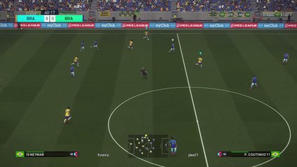 PES 2018 golaço de Coutinho