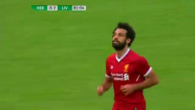 أهداف مباراة ليفربول وهيرتا برلين 3-0 هدف محمد صلاح - مباراة ودية 29-7-2017