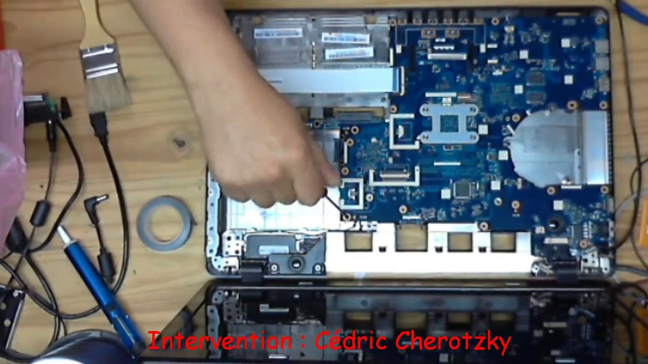 Asus X73B remontage