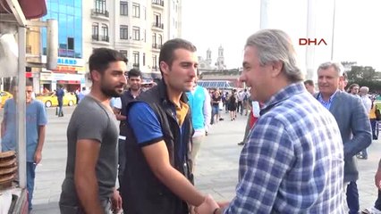 Beyoğlu Belediye Başkanı O Simitçiyi Ziyaret Etti